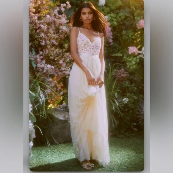 sachin and babi light blue dress BHLDN Wedding Dresses